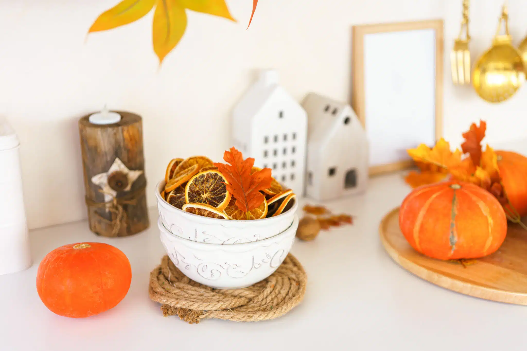 Des ingrédients bruts qui invitent l'automne dans chaque pièce